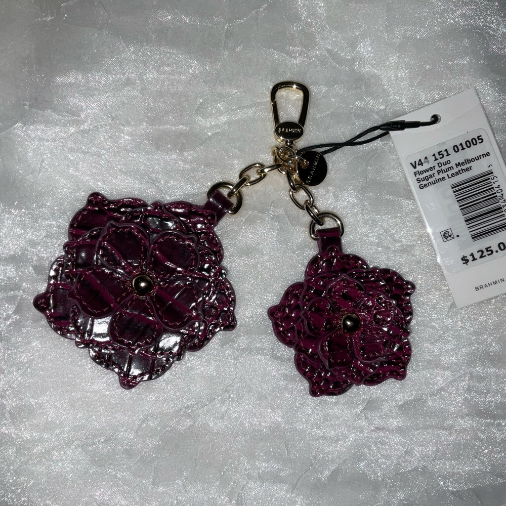 Brahmin Flower Duo, Sugar Plum Melbourne, NWT